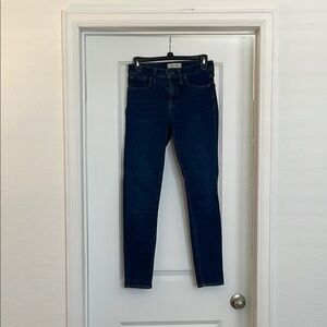 Madewell Blue Skinny Jeans Classic Fit